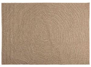 Kusové koberce Moiré AGIRA Přírodní 170 x 120 cm Polyester