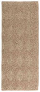 Kusové koberce Obdélníkový AGIRA Přírodní 200 x 80 cm Polyester