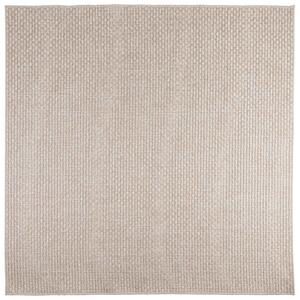 Kusové koberce Čtvercový FARO Krémová 120 x 120 cm Polyester
