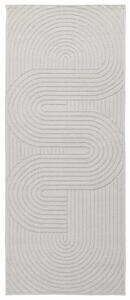 Kusové koberce PALMERAS Krémová 200 x 80 cm Polyester