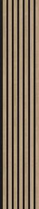 Akustický panel Oak scotland 29,5x275 cm lamely na filcu