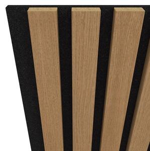Akustický panel Oak winter 29,5x275 cm lamely na filcu