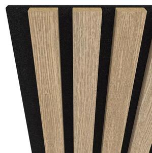 Akustický panel Oak scotland 29,5x275 cm lamely na filcu