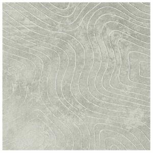 Kusové koberce Čtvercový PALMERAS Zelená 200 x 200 cm Polyester