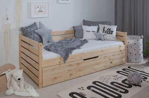 POSTEL S ÚLOŽNÝM PROSTOREM, 90/200 cm, přírodní barvy MID.YOU - Online Only dětské postele, Online Only