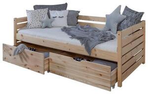 POSTEL S ÚLOŽNÝM PROSTOREM, 90/200 cm, přírodní barvy MID.YOU - Online Only dětské postele, Online Only