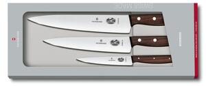 VICTORINOX Sada kuchařských nožů Wood 3 ks Victorinox