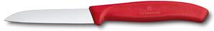 VICTORINOX Nůž na zeleninu 8cm plast červený Victorinox