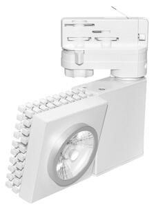 CEN RGSD-128030 SVÍTIDLO EURO TRACK SQUARE BÍLÉ 12W 3000K Ra95 1032Lm 38d DIMM IP20 - CENTURY