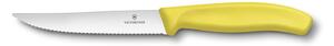 VICTORINOX Nůž steakový Swiss Classic Gourmet 12 cm žlutý