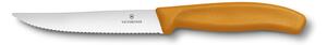 VICTORINOX Nůž steakový Swiss Classic Gourmet 12 cm oranžový