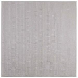 Kusové koberce Čtvercový LUGO Krémová 200 x 200 cm Polyester