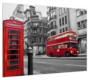 Obraz londýnské telefonní budky (70x50 cm)