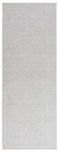 Kusové koberce LUGO Krémová a šedá 80 x 200 cm Polyester