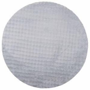 Kusové koberce Kulatý SIROLO Šedá Ø 160 CM Polyester