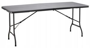 Garden Line Skládací cateringový stůl PEGGY 180 cm šedý