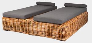 FaKOPA s. r. o. BOREA - luxusní ratanová postel na zahradu