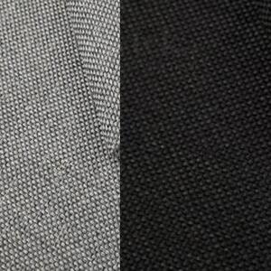 Rozkládací rohová sedačka VIPER šedá / černá