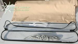 Peddy Shield Balkónová plachta 75x300 cm, barva sisal