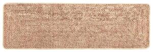 Běhoun MARSA Žlutá 100 x 300 cm Polyester a PVC
