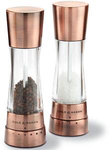 Cole&Mason Sada mlýnků na pepř a sůl Derwent Copper Gourmet Precision+