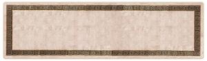Běhoun MARSA Černý 100 x 350 cm Polyester a PVC