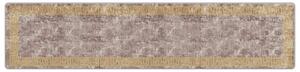 Běhoun MARSA Šedý 80 x 350 cm Polyester a PVC