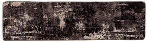 Běhoun MARSA Černý 80 x 350 cm Polyester a PVC
