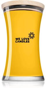 We Love Candles Basic Melon & Honey vonná svíčka s dřevěným knotem 700 g