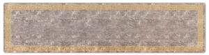 Běhoun MARSA Šedý 100 x 400 cm Polyester a PVC