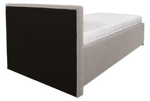 Jednolůžková postel 90 cm BRW Anadia (šedá). Vlastní profesionální přeprava až k Vám domů 1004031