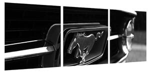 Detailní obraz automobilu značky Mustang (90x30 cm)