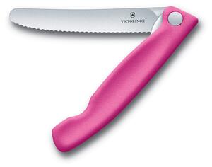 VICTORINOX Skládací svačinový nůž Swiss Classic růžový