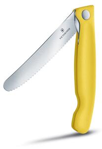 VICTORINOX Skládací svačinový nůž Swiss Classic žlutý