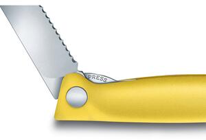VICTORINOX Skládací svačinový nůž Swiss Classic žlutý