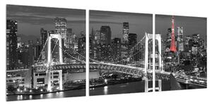Obraz Brooklynského mostu (90x30 cm)