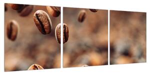 Obraz kávových zrn (90x30 cm)