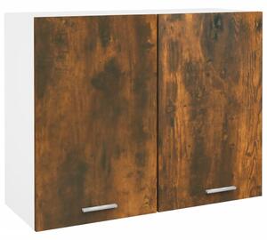 Závěsná skříňka kouřový dub 80 x 31 x 60 cm kompozitní dřevo