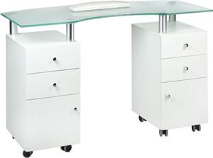 Manikúrní stolek BD-3453 BÍLÝ