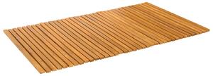Protiskluzová podložka Hnědá 100 x 60 cm Masivní akátové dřevo