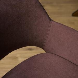 Jídelní židle Daisy v fialové barvě pro elegantní jídelny