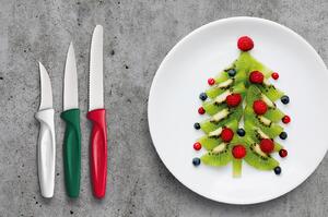 Wüsthof Create Collection Nože na zeleninu, sada 3 ks - Vánoční edice