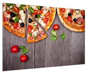 Obraz pizzy (90x60 cm)
