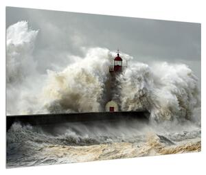 Obraz vodní bouře (90x60 cm)