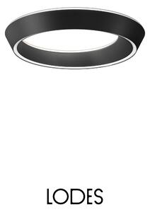 Lodes Designové LED stropní svítidlo Tidal, Ø 45 cm, 1x27W Barva: Matná černá, Teplota světla: 2700K