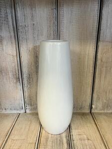 Váza bílá keramická velká