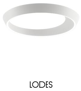 Lodes Designové LED stropní svítidlo Tidal, Ø 60 cm, 1x37W Barva: Matná bílá, Teplota světla: 2700K - teplá bílá