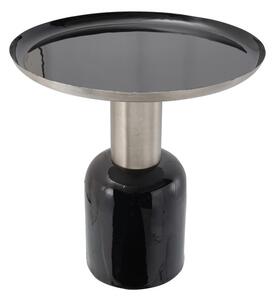 Kayoom Odkládací stolek Art Deco 725 Černá / Stříbrná