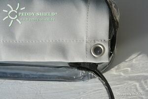 Peddy Shield Balkónová plachta 65x300 cm, barva světle stříbrošedá