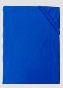 Prostěradlo jersey tmavě modrá TiaHome - 70x140cm